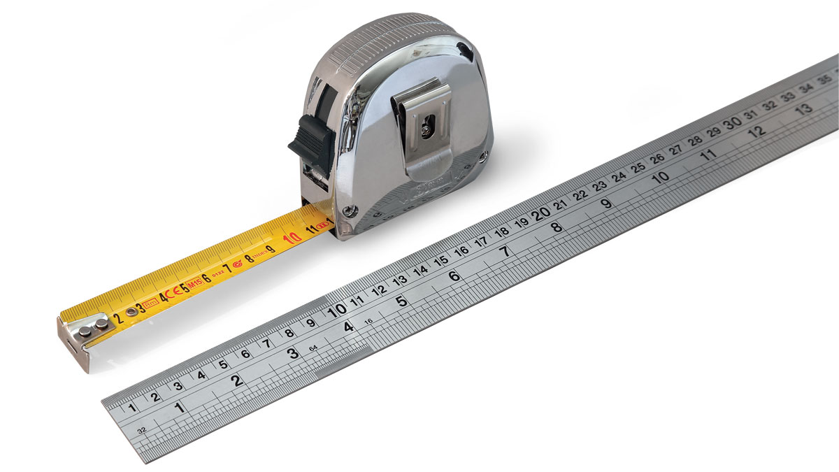 8-Meter Tape Measure Lee Valley 06K1108, Cabinetmaker’s Rule Lee Valley 06K2036