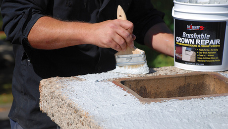 chimney-crown repair