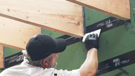 air-sealing sheathing