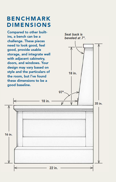 Benchmark dimensions